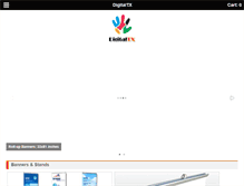 Tablet Screenshot of digitaltx.ca
